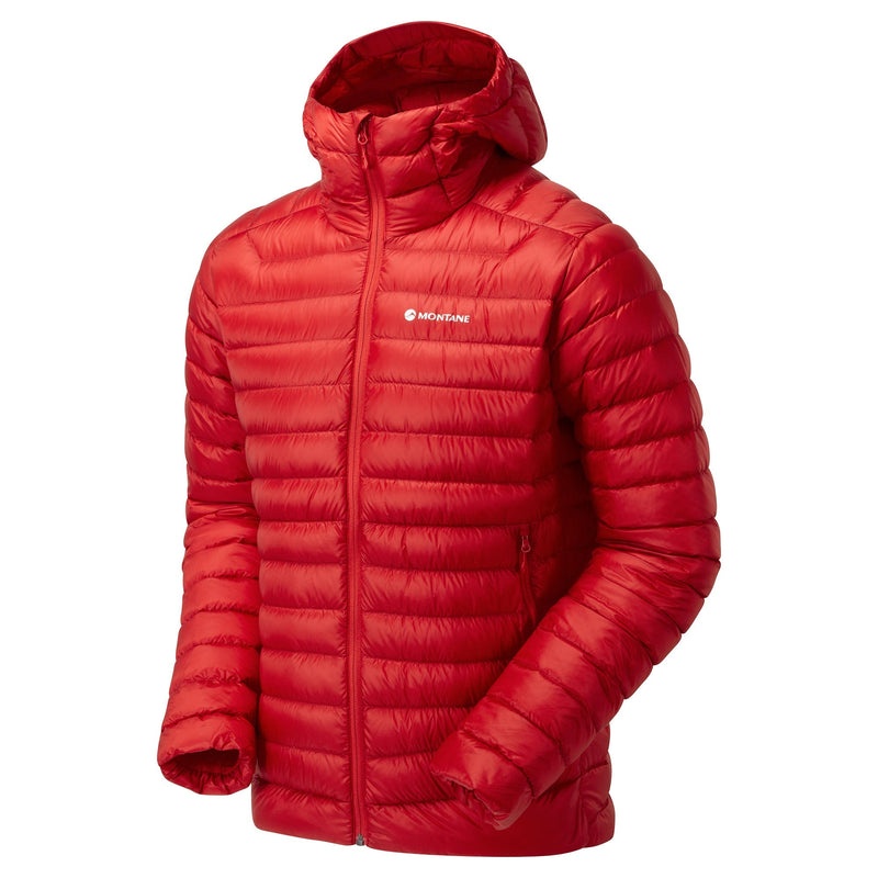 Montane Anti-Freeze Mit Kapuze Daunenjacken Herren Rot | OWVL-23497