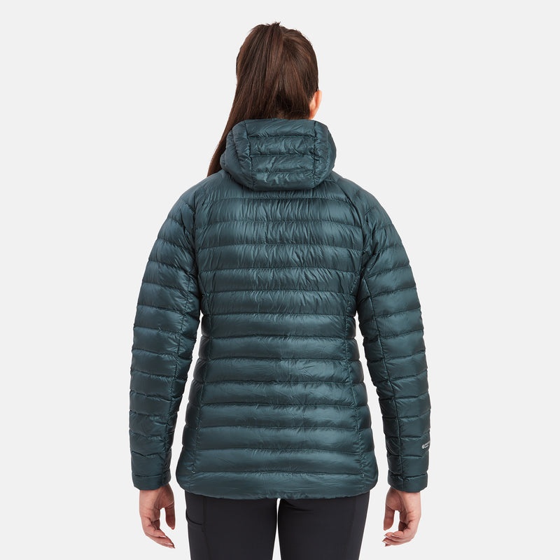 Montane Anti-Freeze Mit Kapuze Daunenjacken Damen Grün | TPLG-14382