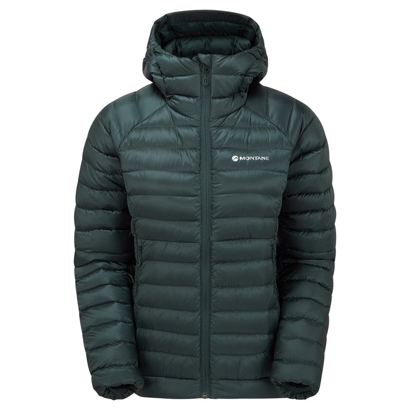 Montane Anti-Freeze Mit Kapuze Daunenjacken Damen Grün | TPLG-14382