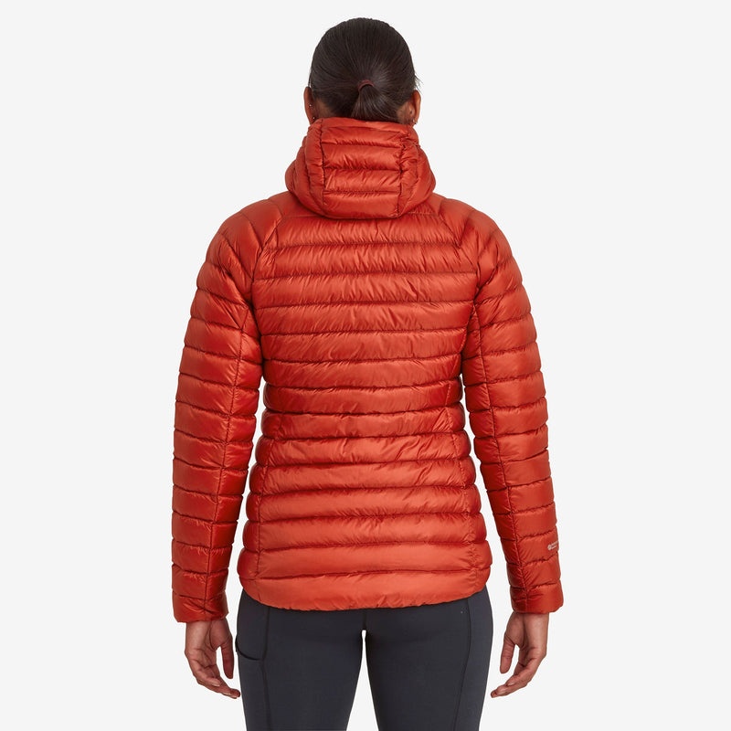 Montane Anti-Freeze Mit Kapuze Daunenjacken Damen Rot | NBEW-71532