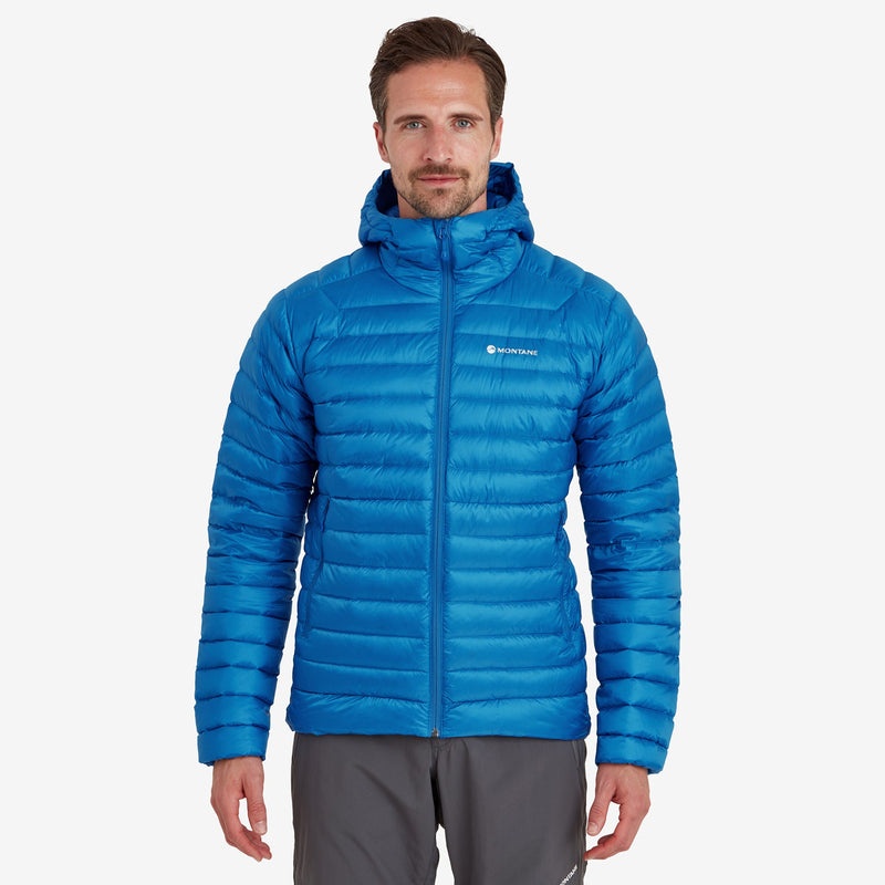 Montane Anti-Freeze Mit Kapuze Daunenjacken Herren Blau | LYER-17623