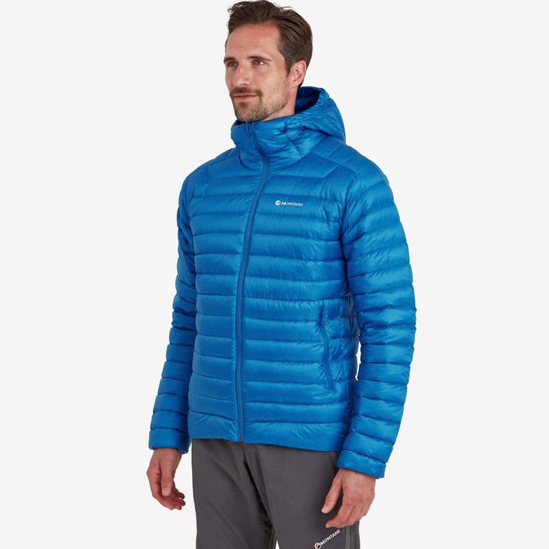 Montane Anti-Freeze Mit Kapuze Daunenjacken Herren Blau | LYER-17623