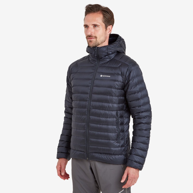 Montane Anti-Freeze Mit Kapuze Daunenjacken Herren Navy | QFCZ-15046