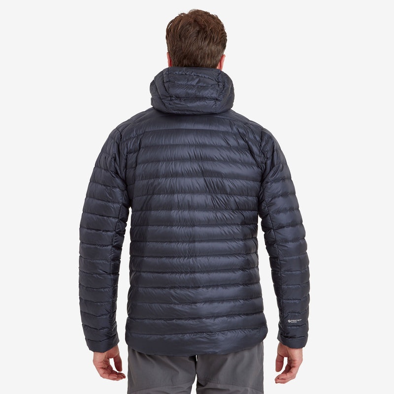 Montane Anti-Freeze Mit Kapuze Daunenjacken Herren Navy | QFCZ-15046