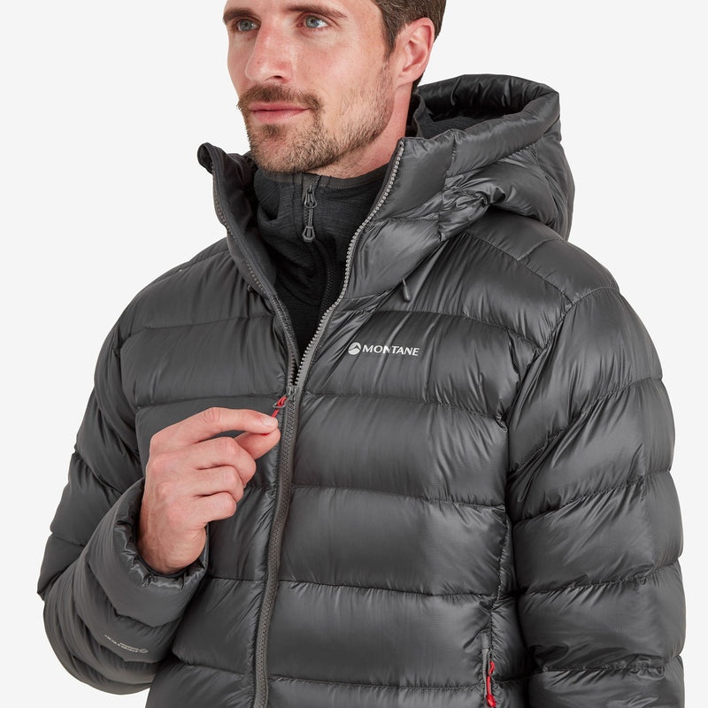 Montane Anti-Freeze XT Mit Kapuze Daunenjacken Herren Schwarz | EUHK-03418