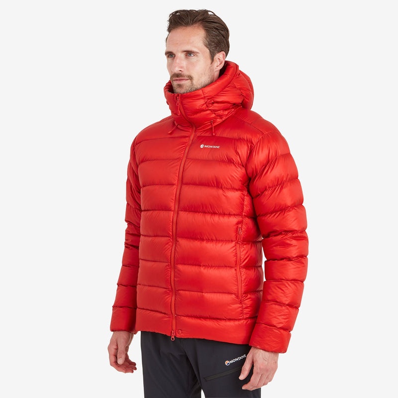 Montane Anti-Freeze XT Mit Kapuze Daunenjacken Herren Rot | ICVO-98760