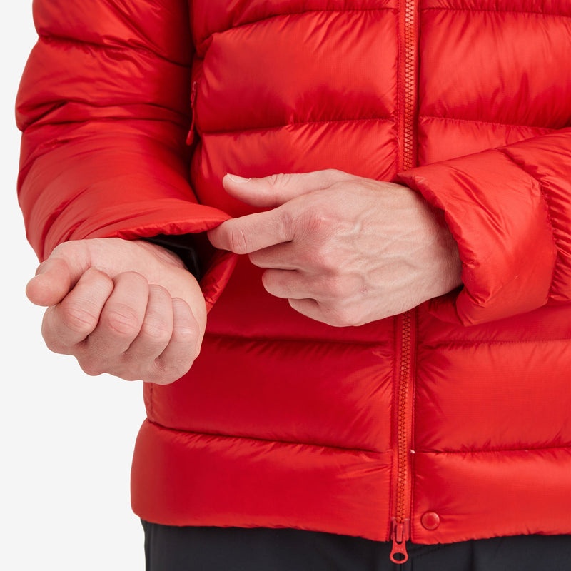 Montane Anti-Freeze XT Mit Kapuze Daunenjacken Herren Rot | ICVO-98760