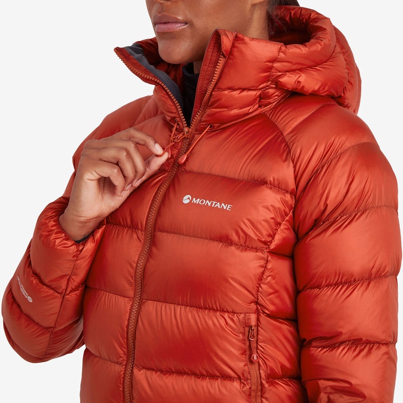 Montane Anti-Freeze XT Mit Kapuze Daunenjacken Damen Orange | NIGM-65813