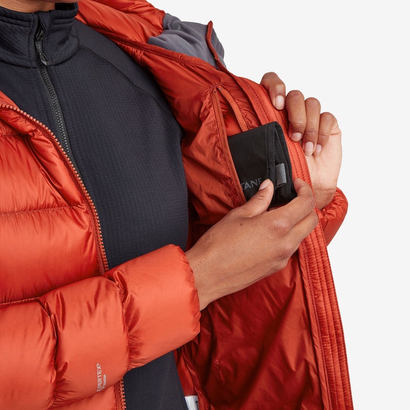 Montane Anti-Freeze XT Mit Kapuze Daunenjacken Damen Orange | NIGM-65813