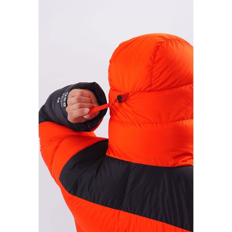 Montane Apex 8000 Daunenjacken Damen Orange Schwarz | CNLJ-97481