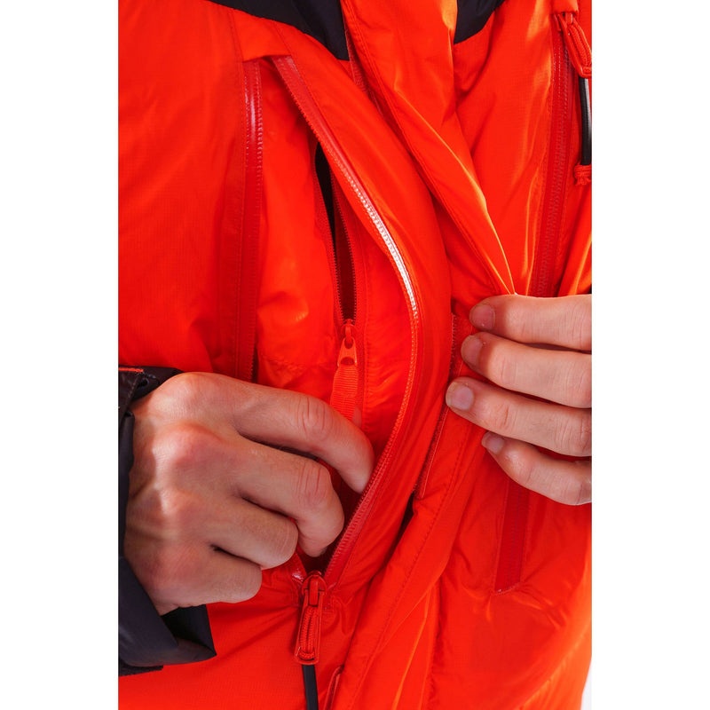 Montane Apex 8000 Daunenjacken Damen Orange Schwarz | CNLJ-97481