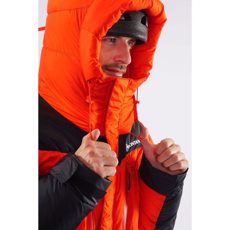 Montane Apex 8000 Daunenjacken Herren Orange Schwarz | FTDS-86102