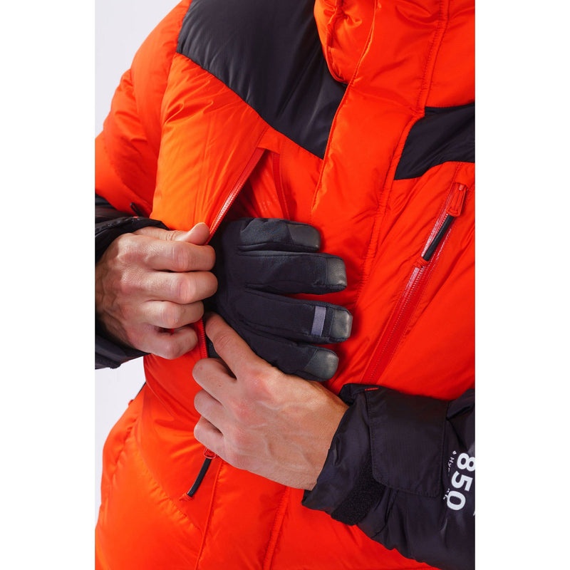 Montane Apex 8000 Daunenjacken Herren Orange Schwarz | FTDS-86102