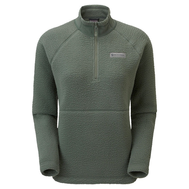 Montane Chonos Fleece Smock Pull On Sweatshirts Damen Grün | RAUI-27346