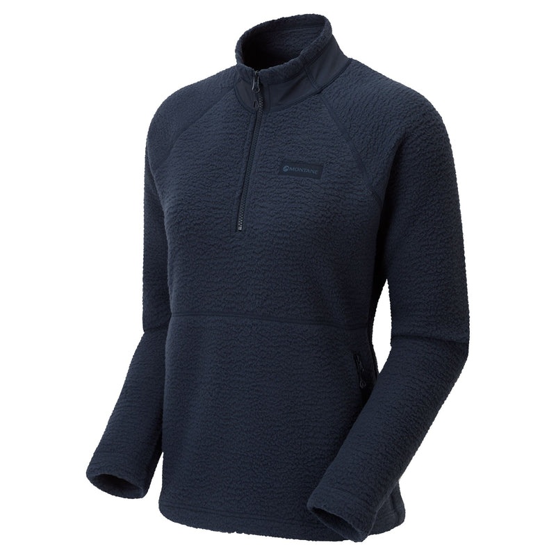 Montane Chonos Fleece Smock Pull On Sweatshirts Damen Navy | LUKS-61297