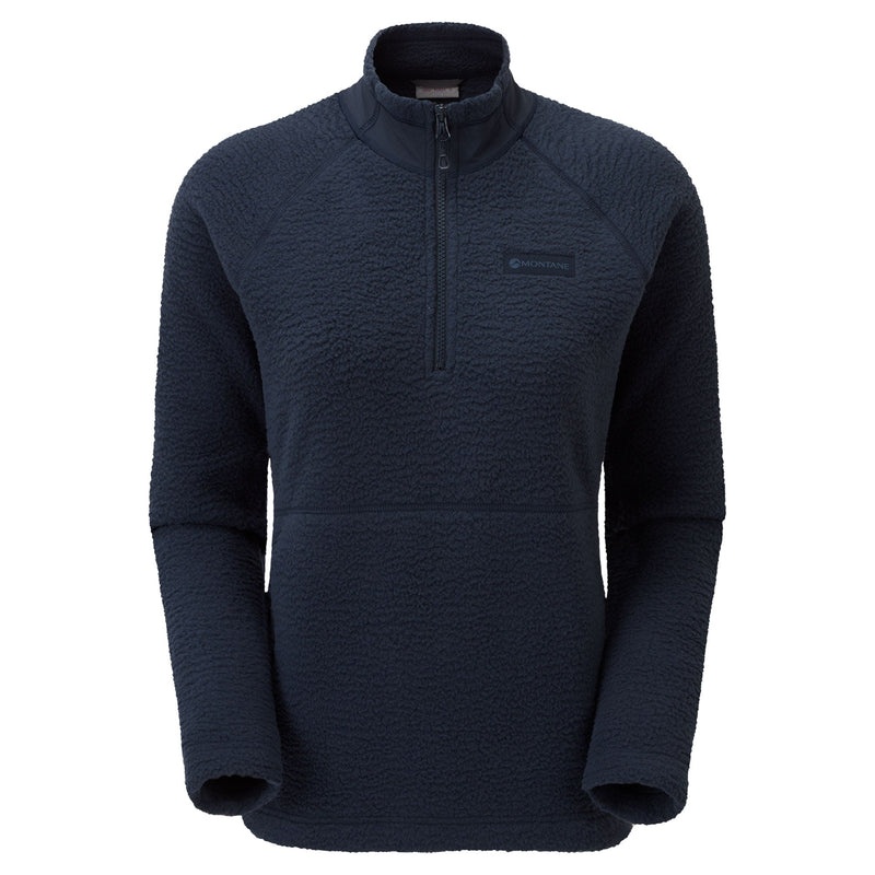 Montane Chonos Fleece Smock Pull On Sweatshirts Damen Navy | LUKS-61297