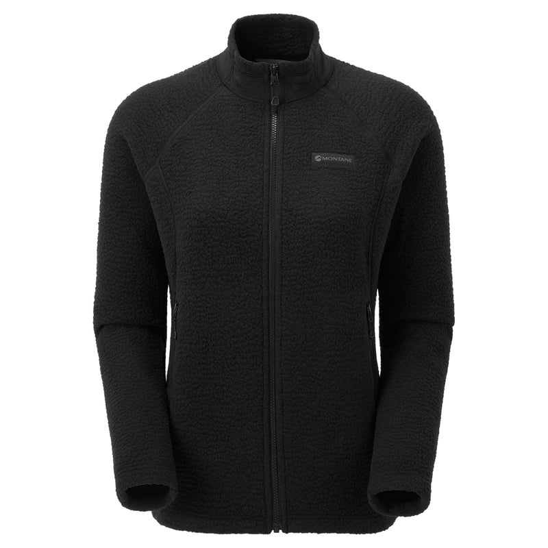 Montane Chonos Fleecejacken Damen Schwarz | MEJH-91386