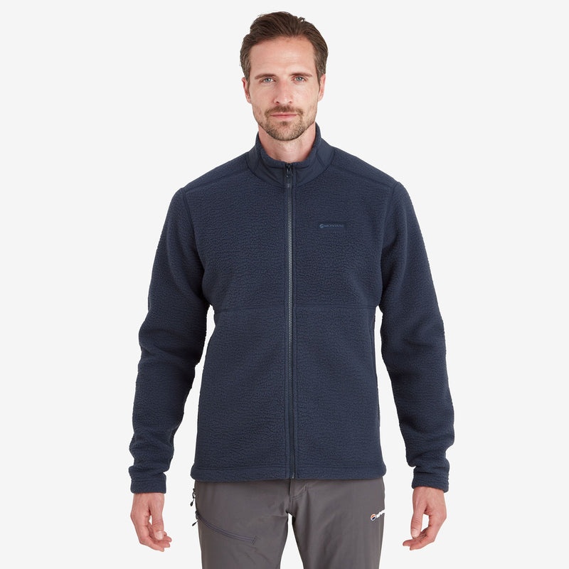 Montane Chonos Fleecejacken Herren Navy | QEFW-85702