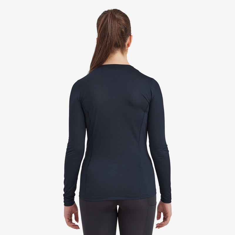 Montane Dart Lite Long Sleeve T-Shirt Damen Navy | JGED-31586