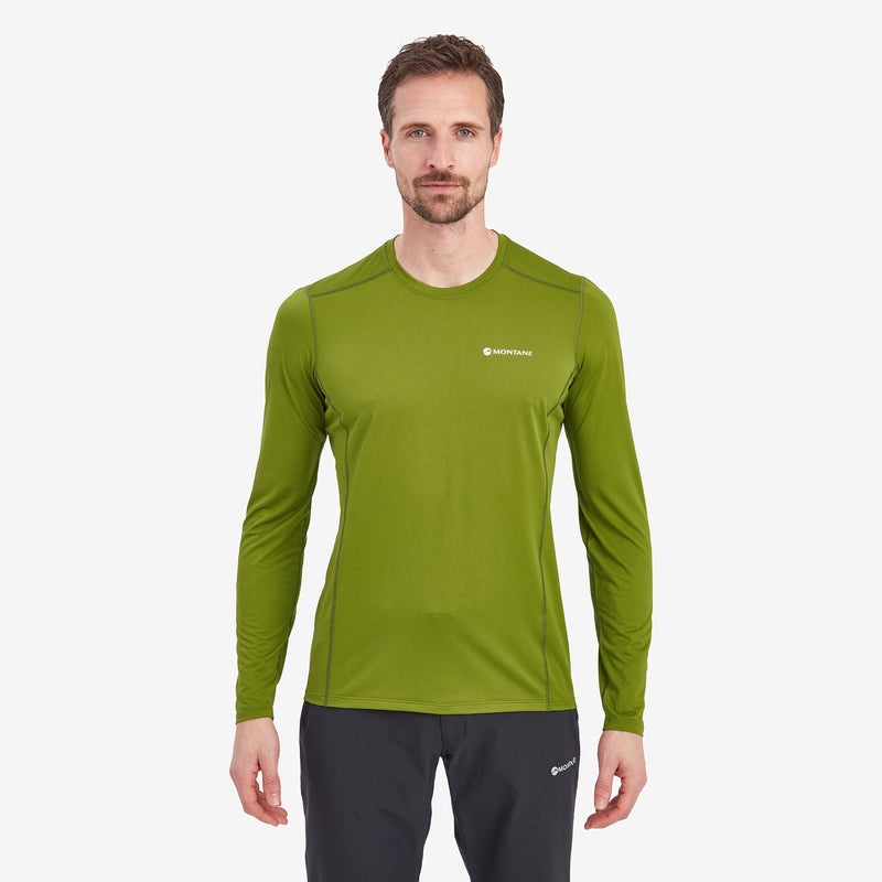 Montane Dart Lite Long Sleeve T-Shirt Herren Grün | QPKU-01279