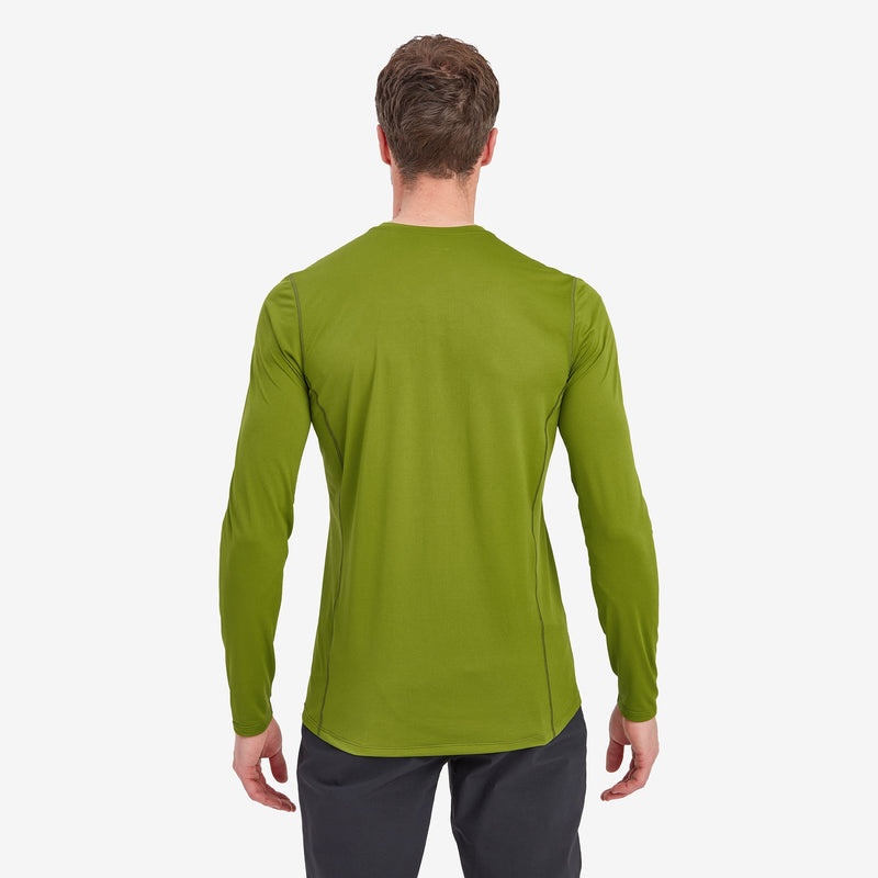 Montane Dart Lite Long Sleeve T-Shirt Herren Grün | QPKU-01279