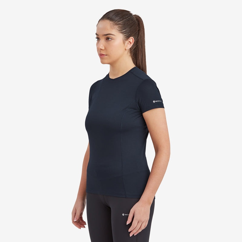 Montane Dart Lite T-Shirt Damen Navy | XVGU-70931