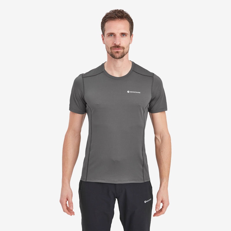 Montane Dart Lite T-Shirt Herren Dunkelgrau | HWCU-24573