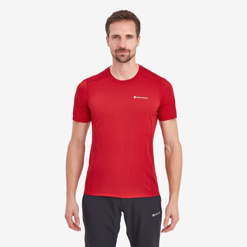 Montane Dart Lite T-Shirt Herren Rot | XUHL-17340