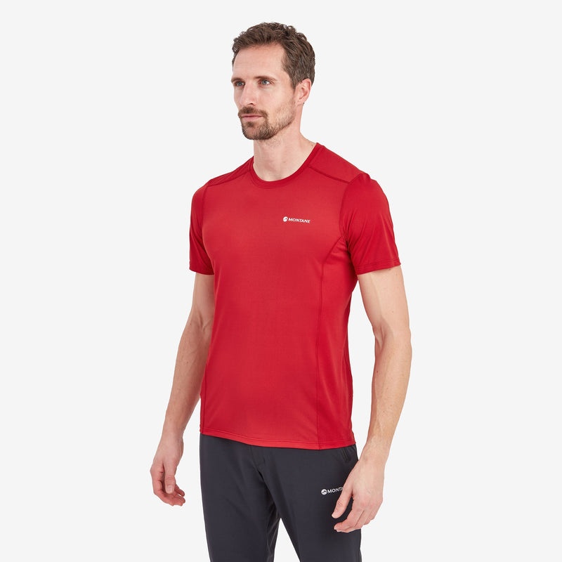 Montane Dart Lite T-Shirt Herren Rot | XUHL-17340