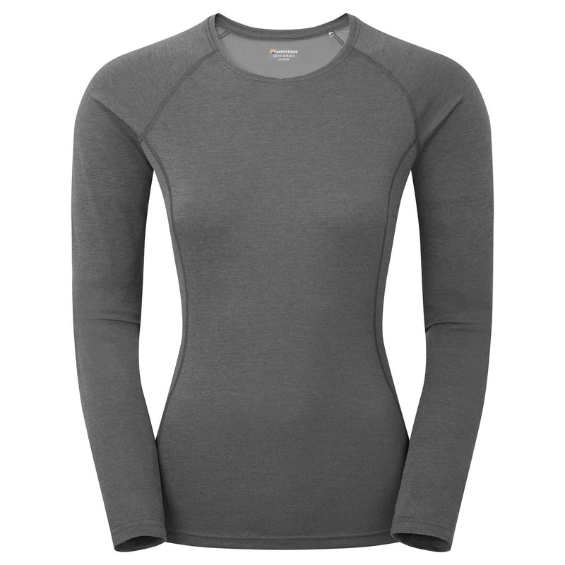 Montane Dart Long Sleeve T-Shirt Damen Dunkelgrau | PADE-93867