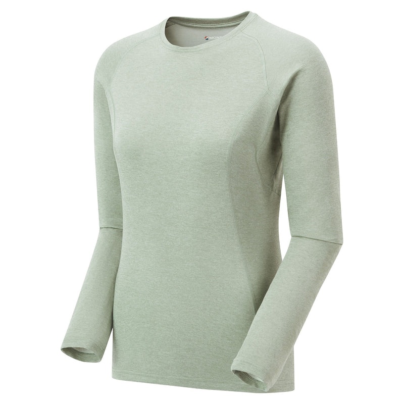 Montane Dart Long Sleeve T-Shirt Damen Grün | XDPG-42839