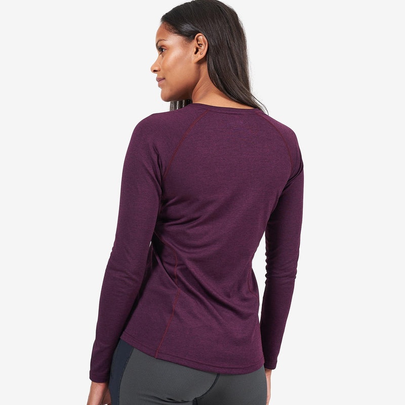 Montane Dart Long Sleeve T-Shirt Damen Lila | QPSY-60859