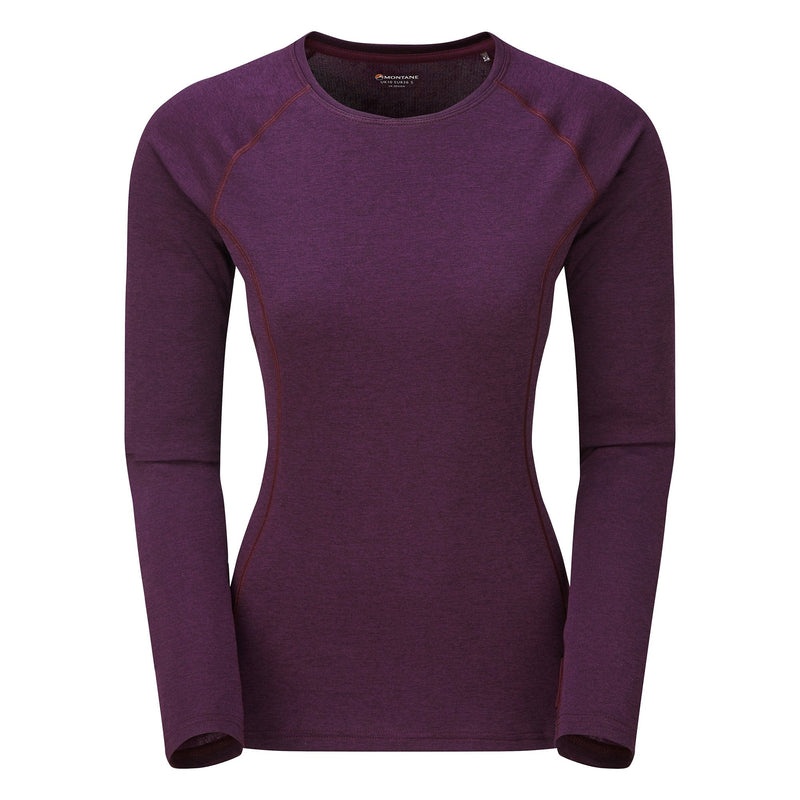 Montane Dart Long Sleeve T-Shirt Damen Lila | QPSY-60859