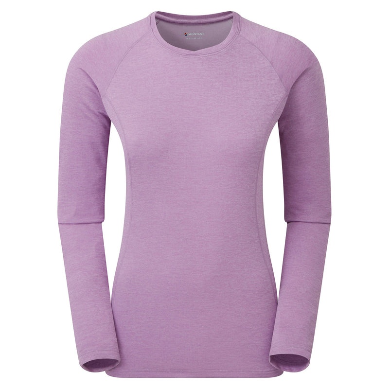 Montane Dart Long Sleeve T-Shirt Damen Lila | DBRY-43569