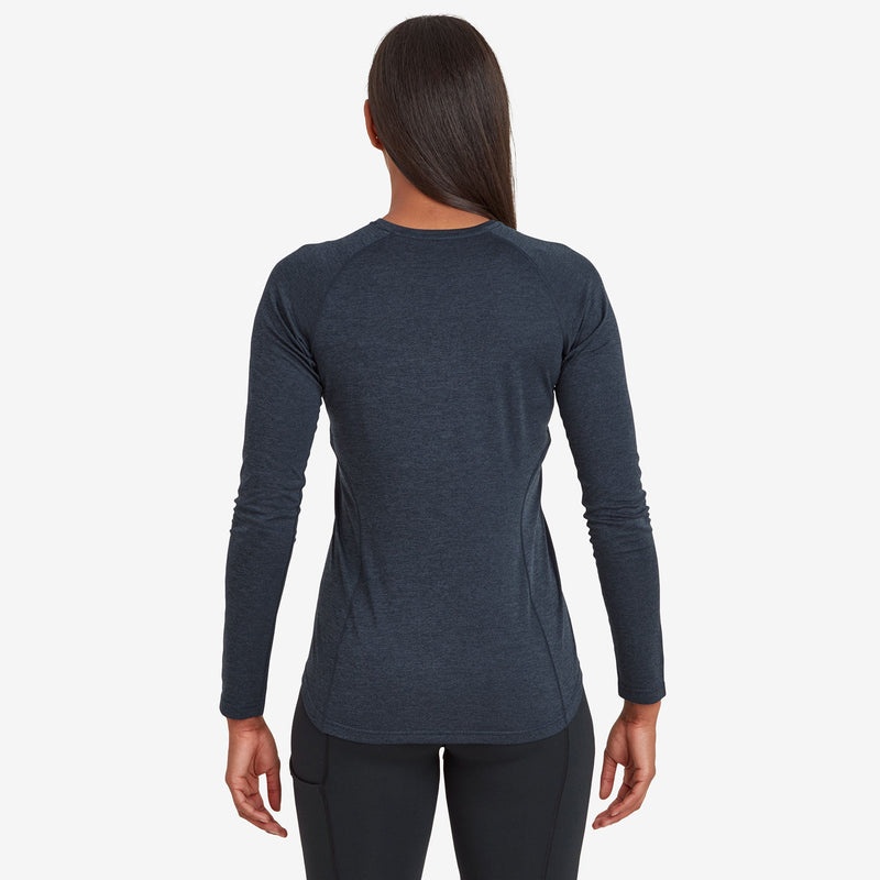 Montane Dart Long Sleeve T-Shirt Damen Navy | EDMS-73259