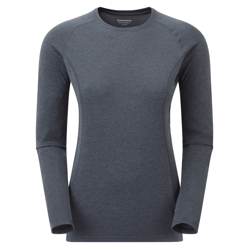 Montane Dart Long Sleeve T-Shirt Damen Navy | EDMS-73259