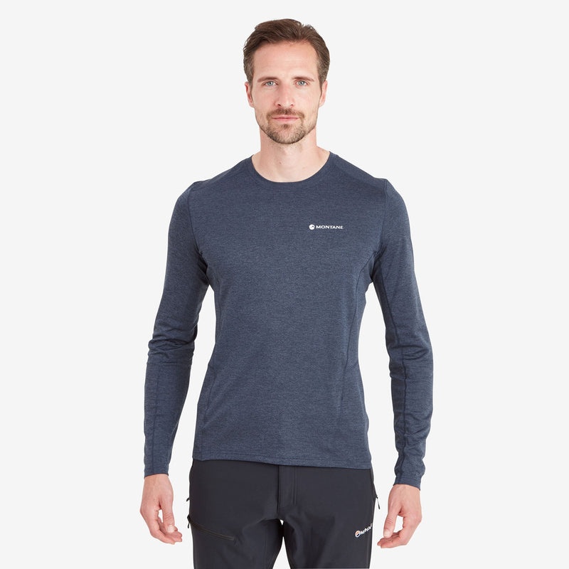 Montane Dart Long Sleeve T-Shirt Herren Blau | PXBC-64821