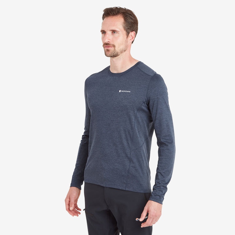 Montane Dart Long Sleeve T-Shirt Herren Blau | PXBC-64821