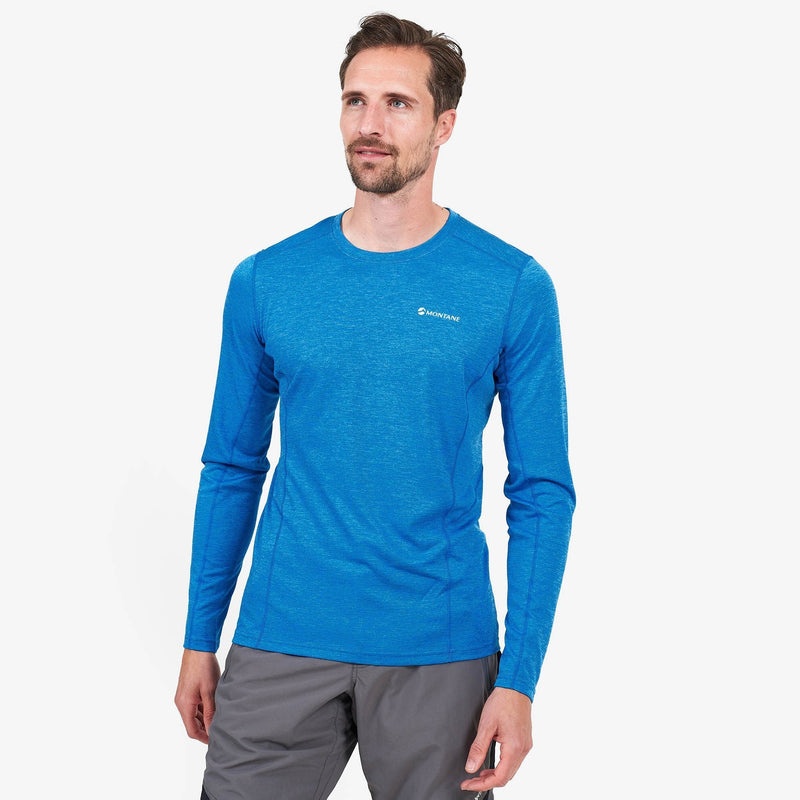 Montane Dart Long Sleeve T-Shirt Herren Blau | AHQI-47985