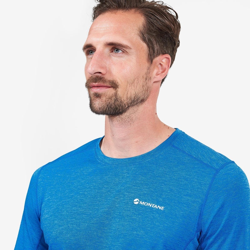 Montane Dart Long Sleeve T-Shirt Herren Blau | AHQI-47985