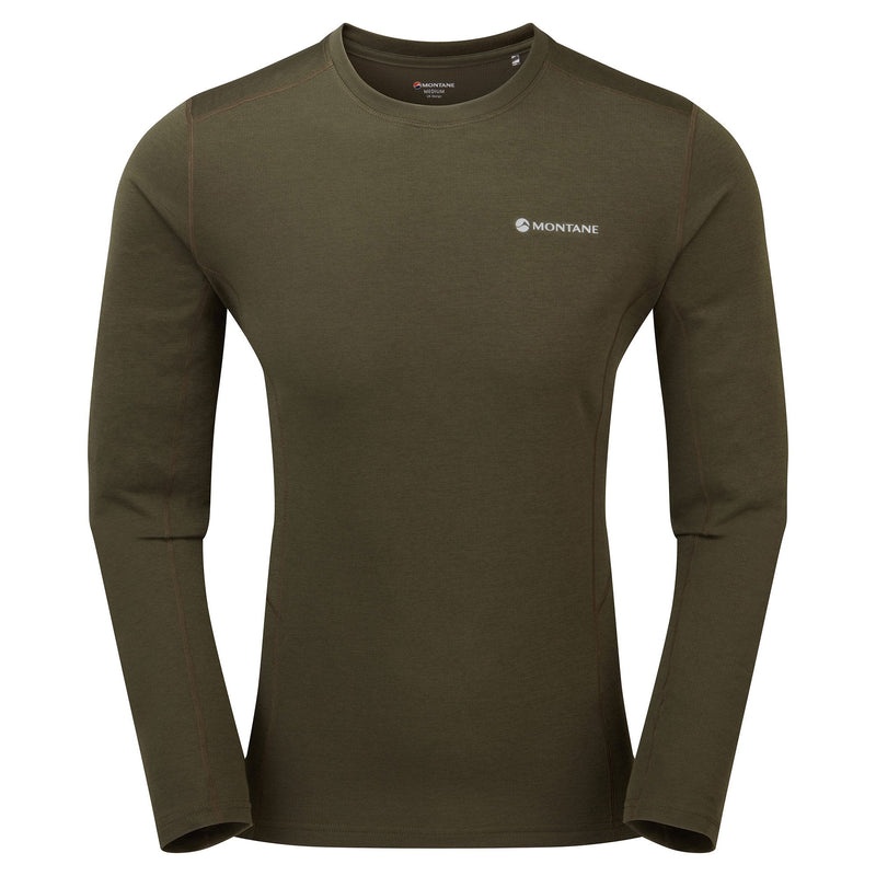 Montane Dart Long Sleeve T-Shirt Herren Dunkelgrün | SWOF-10785