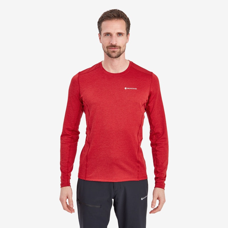 Montane Dart Long Sleeve T-Shirt Herren Rot | ECQP-74032