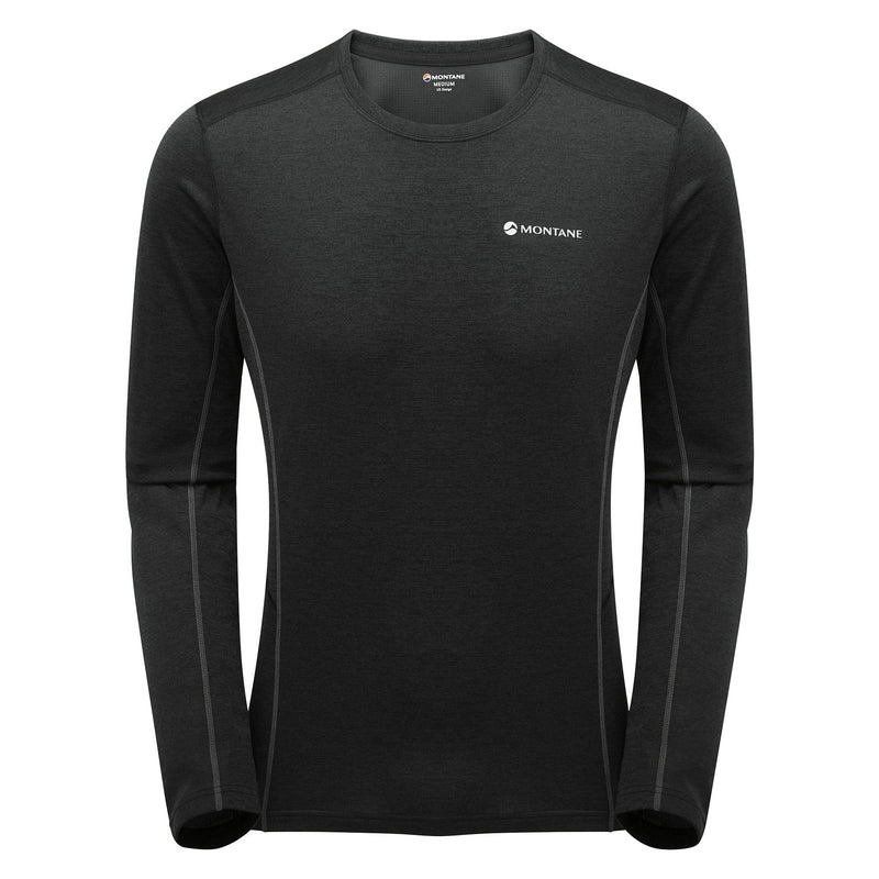 Montane Dart Long Sleeve T-Shirt Herren Schwarz | FDRK-70931