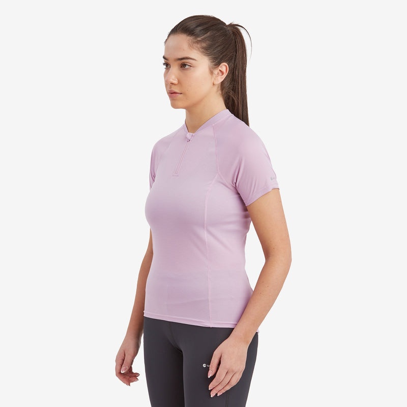 Montane Dart Nano Zip T-Shirt Damen Lila | YIBD-60914