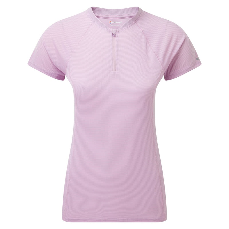 Montane Dart Nano Zip T-Shirt Damen Lila | YIBD-60914