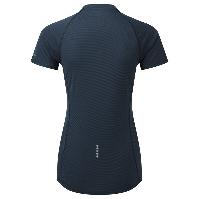 Montane Dart Nano Zip T-Shirt Damen Navy | GWHD-84672