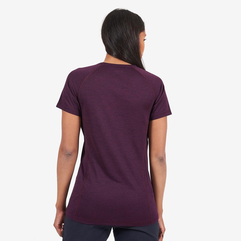 Montane Dart T-Shirt Damen Lila | MLBG-48067