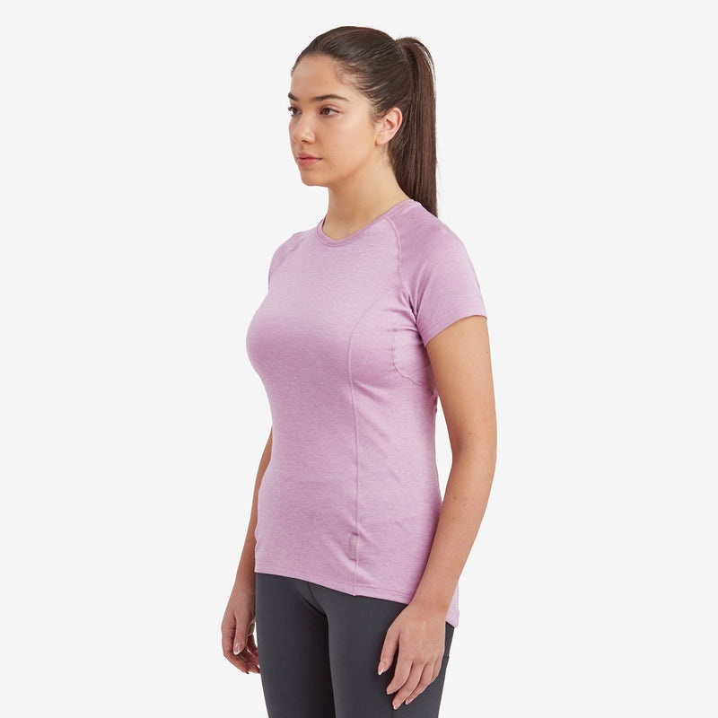 Montane Dart T-Shirt Damen Lila | XCNW-68351