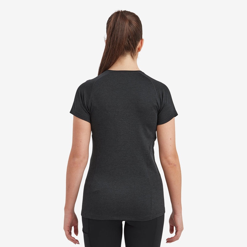 Montane Dart T-Shirt Damen Schwarz | OHPW-21054