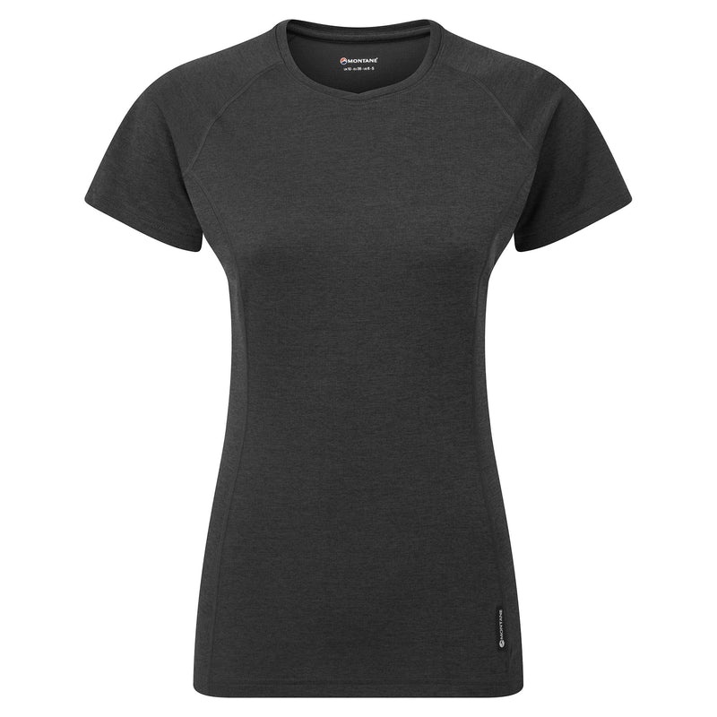 Montane Dart T-Shirt Damen Schwarz | OHPW-21054